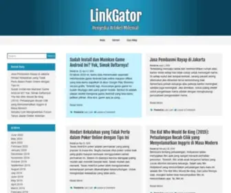 Linkgator.net(Blog Informasi Berbagai Sumber) Screenshot