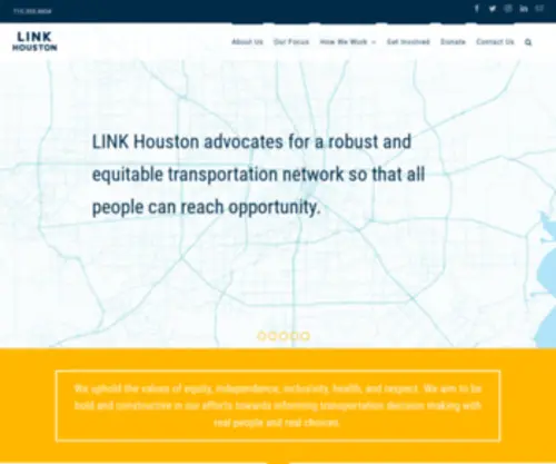 Linkhouston.org(LinkHouston) Screenshot