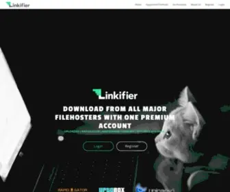Linkifier.com(Download all files from uploaded.net) Screenshot