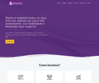 Linkinho.com(Início) Screenshot