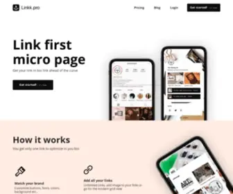 Linkk.pro(linkk) Screenshot