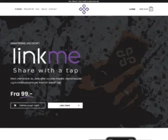 Linkme.dk(Forside) Screenshot