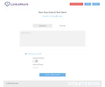 Linkomark.com(Linkomark) Screenshot