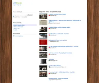 Linkonardo.com(Browse popular links) Screenshot
