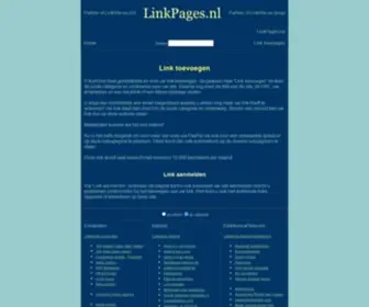 Linkpages.nl(Link toevoegen) Screenshot