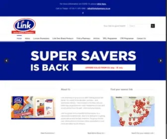 Linkpharmacy.co.za(Link Pharmacy) Screenshot