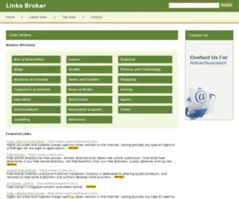 Links-Broker.com(SEO Friendly web directory) Screenshot