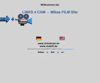 Links4Cam.de(Willkommen bei LINKS 4 CAM) Screenshot