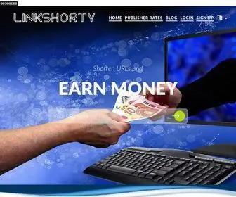 Linkshorty.com(LINK SHORTY) Screenshot
