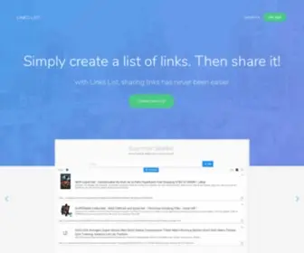 Linkslist.app(Links List) Screenshot