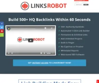 Linksrobot.co(Links Robot) Screenshot
