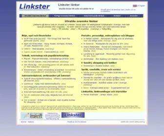 Linkster.se(Utvalda svenska länkar) Screenshot