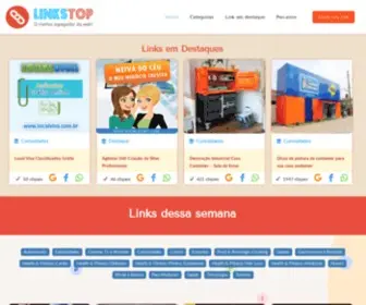 Linkstop.com.br(Agregador de links) Screenshot