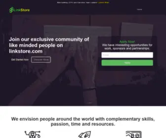 LinkStore.com(Join our exclusive community of like minded people on) Screenshot