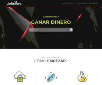 Linkstoro.com(El mejor acortador de enlaces) Screenshot