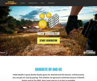 Linksyspro.com(PUBG FREE UC and BP) Screenshot