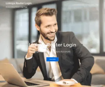 Linksysrouterlogins.com(Access the Router's Web Interface) Screenshot