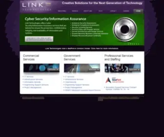 Linktechconsulting.com(Link Technologies) Screenshot