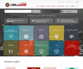 Linktolearn.net(Online kursevi) Screenshot
