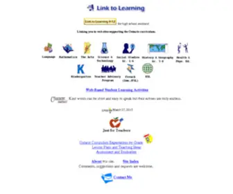 Linktolearning.com(Link to Learning) Screenshot
