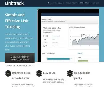 Linktrack.info(The Best Link Tracker and Ad Tracker Ever) Screenshot