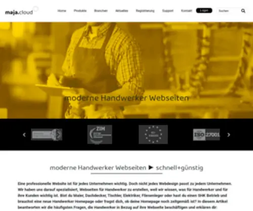 Linkundlink.de(Moderne Handwerker Webseiten) Screenshot