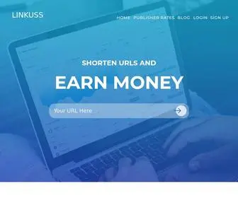 Linkuss.com(Earn money) Screenshot