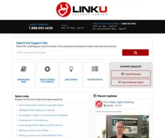 Linkusupport.com(LinkU Support) Screenshot