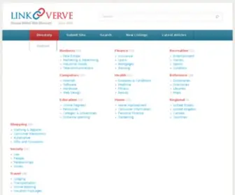 Linkverve.com(LinkVerve Directory) Screenshot