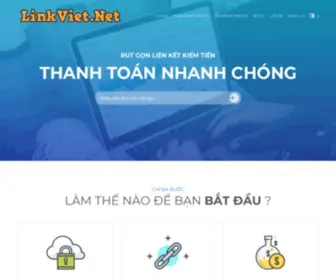 Linkviet.net(Best URL Shortener To Earn Money) Screenshot