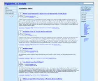 Linkvote.com(Pligg Beta 7 Linkvote) Screenshot