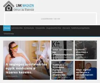 Linkworld.hu(Link Magazin) Screenshot