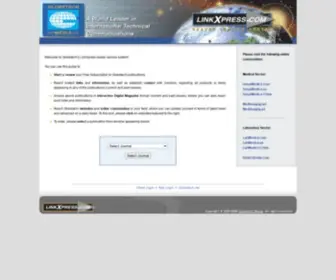 LinkXpress.com(Reader Service Portal) Screenshot
