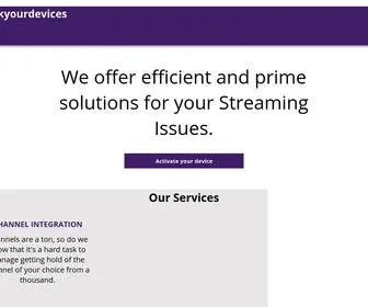 Linkyourdevices.com(Mysite) Screenshot