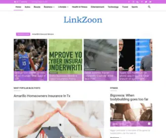 LinkZoon.com(Guest Posting Services) Screenshot