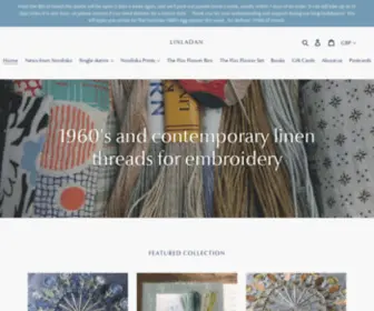 Linladan.com(Studio Flax in Bristol) Screenshot