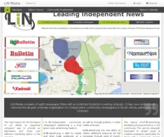 Linmedia.co.za(LiN Media) Screenshot