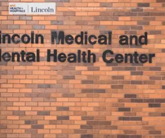 Linmed.org(Lincoln Medical Center) Screenshot