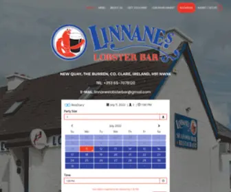 Linnanesbar.com(New Quay) Screenshot