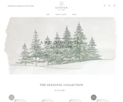 Linneaandco.com(Formerly known as Linnea's Lights. The LINNEA brand) Screenshot