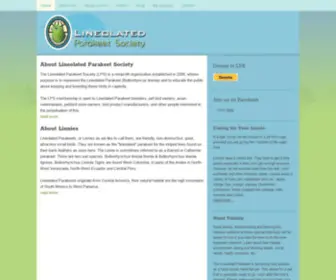 Linniesociety.org(Linnie Society) Screenshot