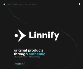 Linnify.com(Digital Product Studio) Screenshot