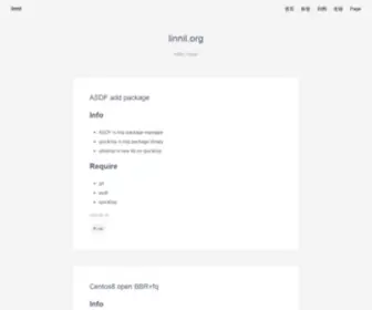 Linnil.org(Linnil) Screenshot