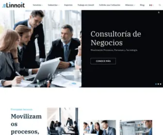 Linnoit.com(Promovemos e inspiramos la Transformación Empresarial) Screenshot