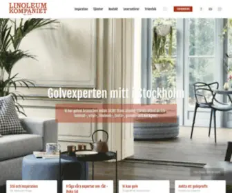 Linoleumkompaniet.se(Golvat branschen sedan 1938) Screenshot