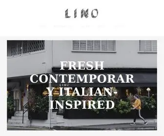 Linorestaurant.com(LINO) Screenshot