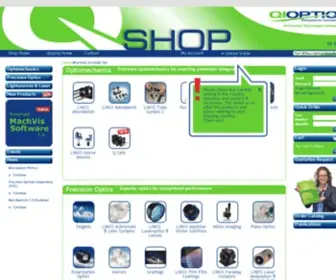 Linos.com(Qioptiq Q) Screenshot