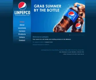 Linpepco.com(We Deliver Refreshment & Fun) Screenshot
