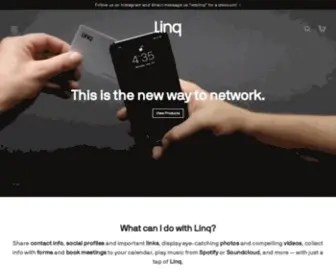 Linqapp.com(The Better Way to Network) Screenshot