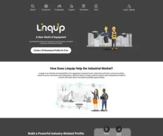 Linquip.com(Industrial equipment platform for buyers) Screenshot